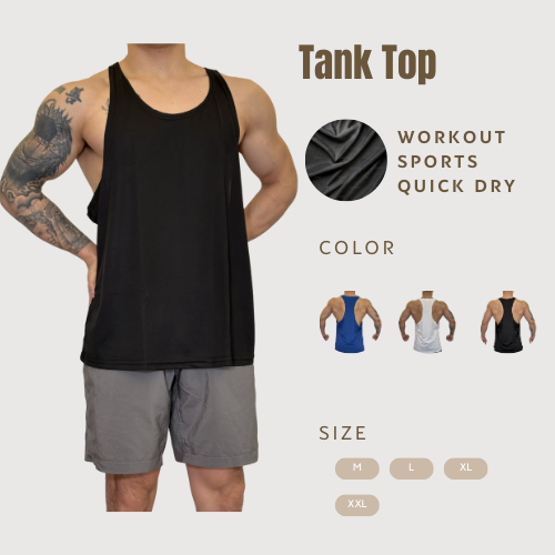 Gym Mesh Tank 3 Pack